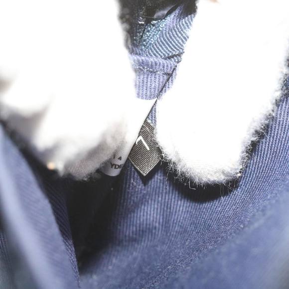 BURBERRY Hand Bag Denim Navy Auth ti1533 - Picture 12 of 16